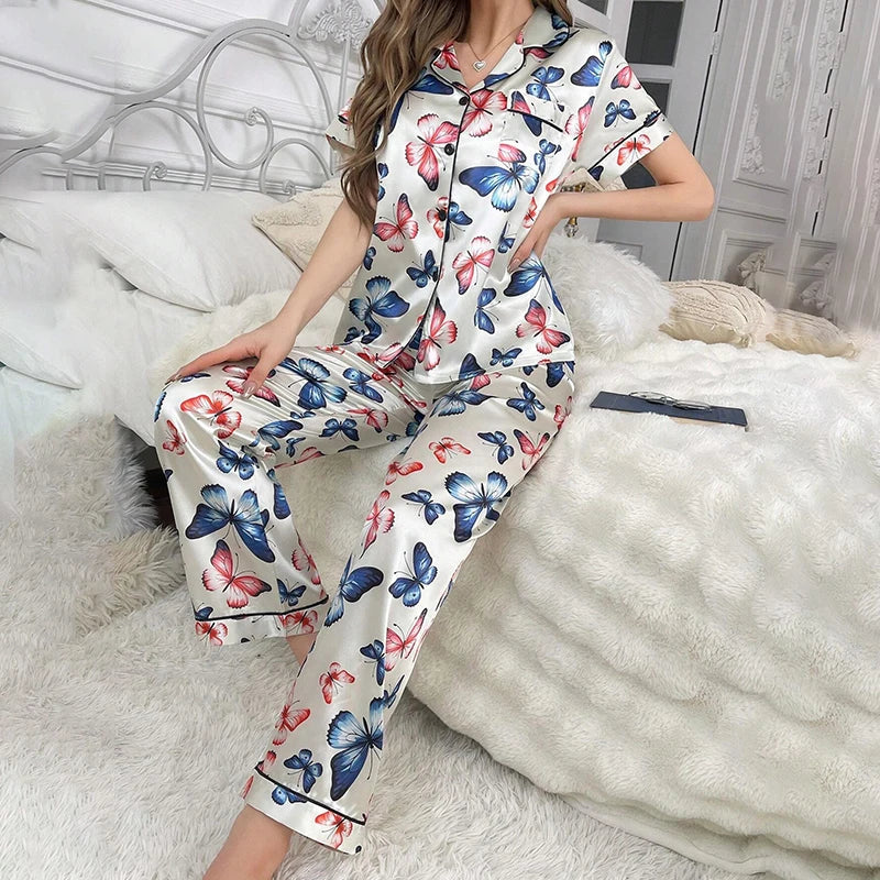 Satin Women's Sleepwear Set