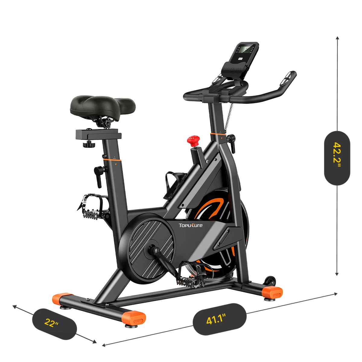 Smart Exercise Bike with Heart Monitor