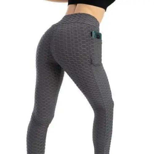 Women Fitness Pocket Push Up Leggings