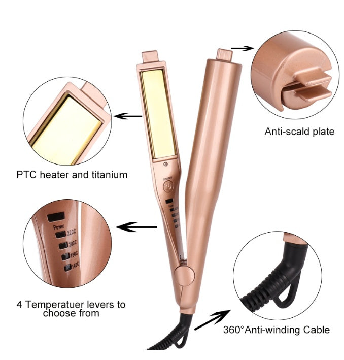 2 IN 1 Mestar Iron Pro Automatic Rotating Roller Hair Curler
