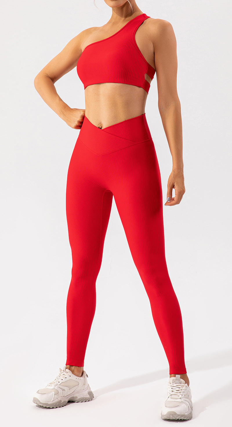 Strap Beauty Back Exercise Body Hugging Suit Running Breathable Quick Drying Yoga Clothes Women