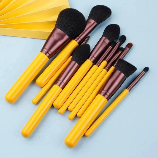 11 Pcs Women Professional Quality Makeup Brush Set