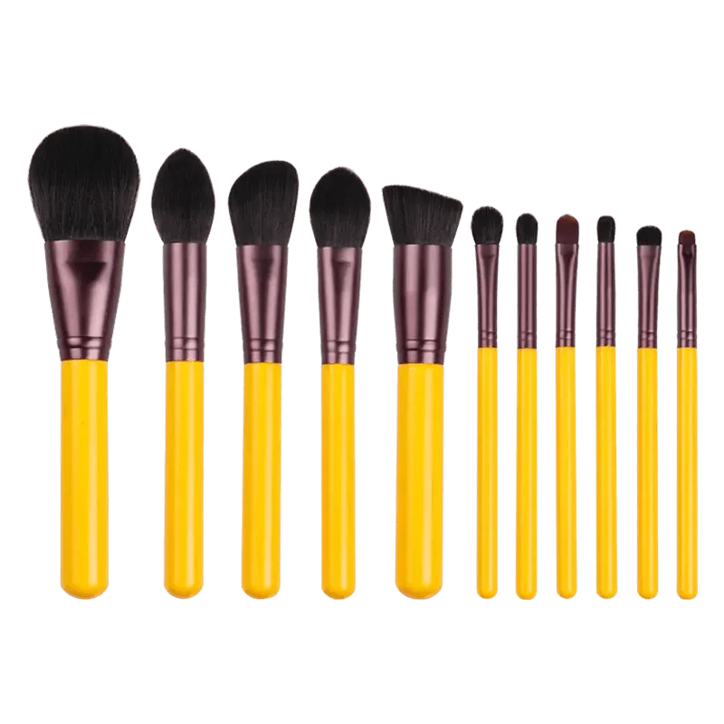 11 Pcs Women Professional Quality Makeup Brush Set