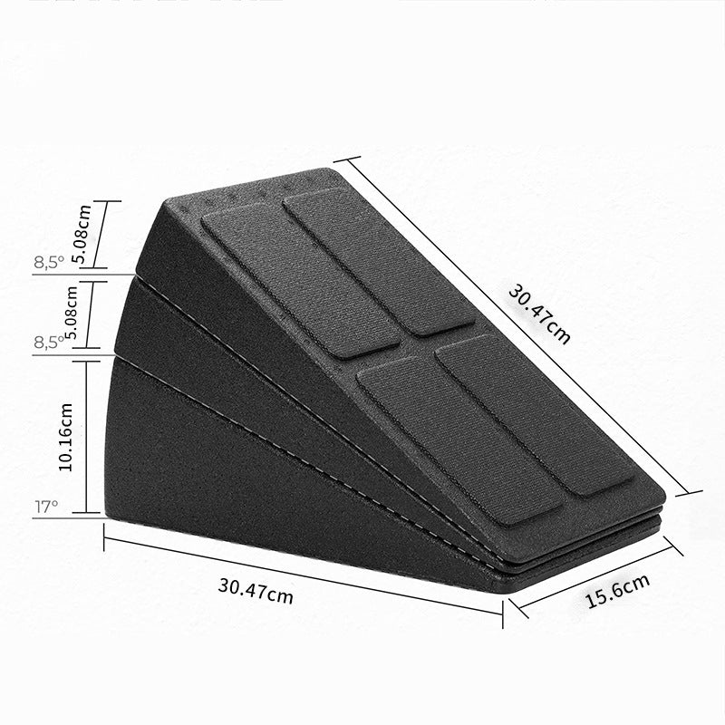 Tilt Pedal Stretching Board Yoga Fitness Tilt Board Adjustable 3-Piece Set