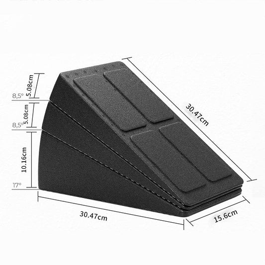 Tilt Pedal Stretching Board Yoga Fitness Tilt Board Adjustable 3-Piece Set