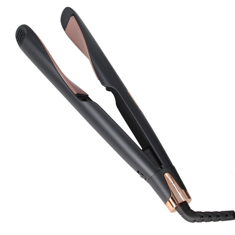 New 2 In 1 Professional Titanium Ionic Ceramic Hair Straightener and Curler