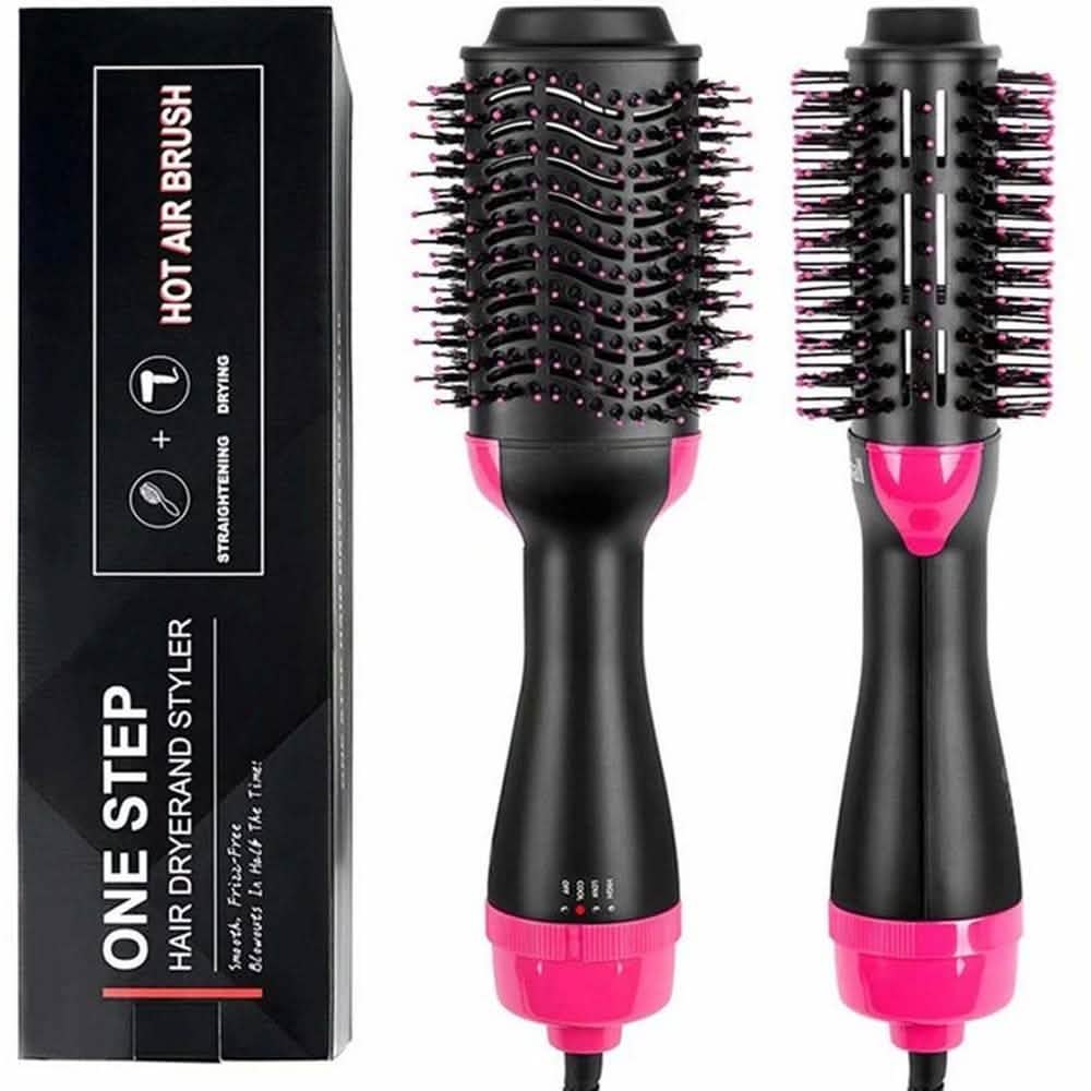 2-in-1 Hair Volumizer Hot Hair Brush Roller Comb