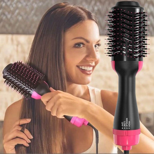 2-in-1 Hair Volumizer Hot Hair Brush Roller Comb