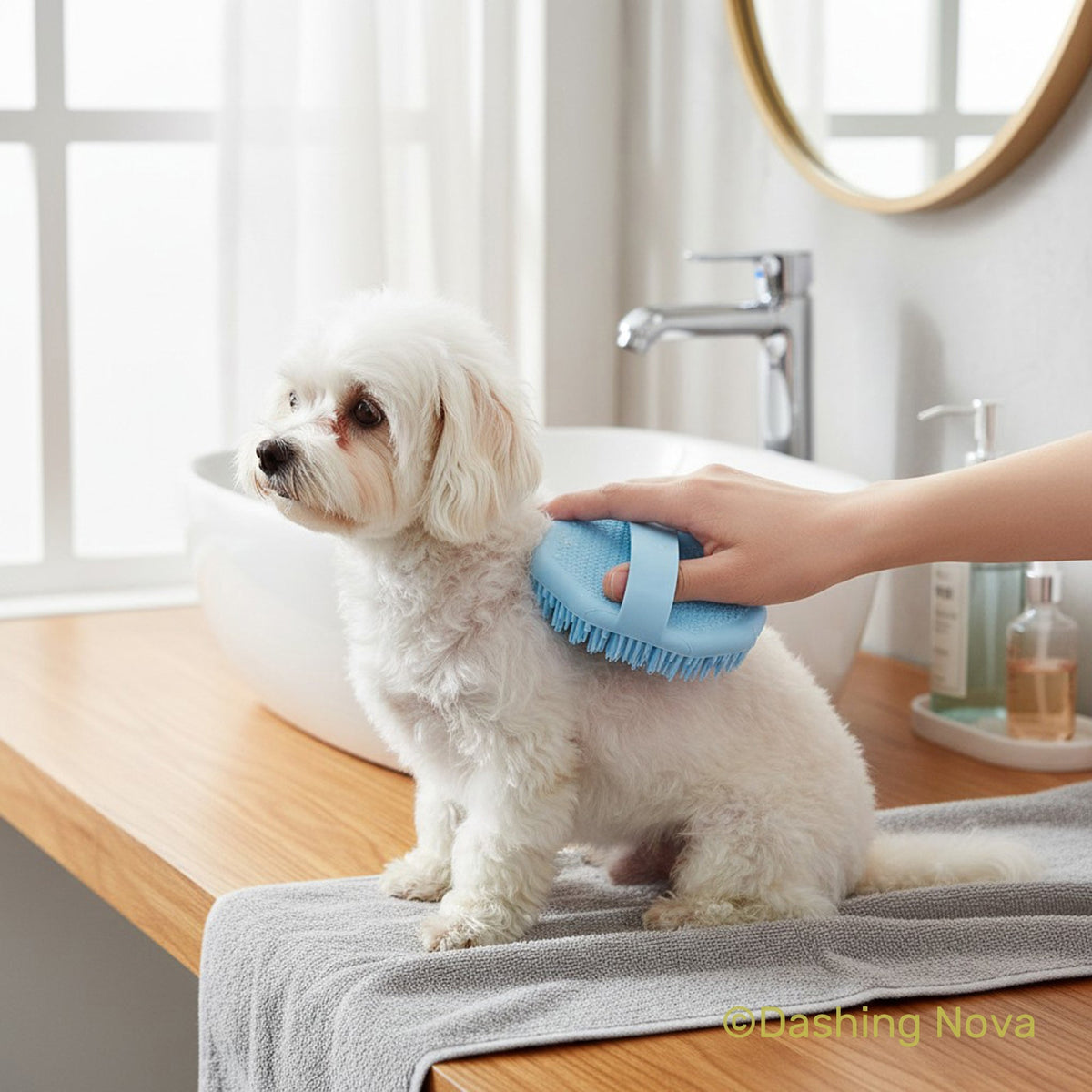 2-Pack Non-Slip Silicone Body Scrubber