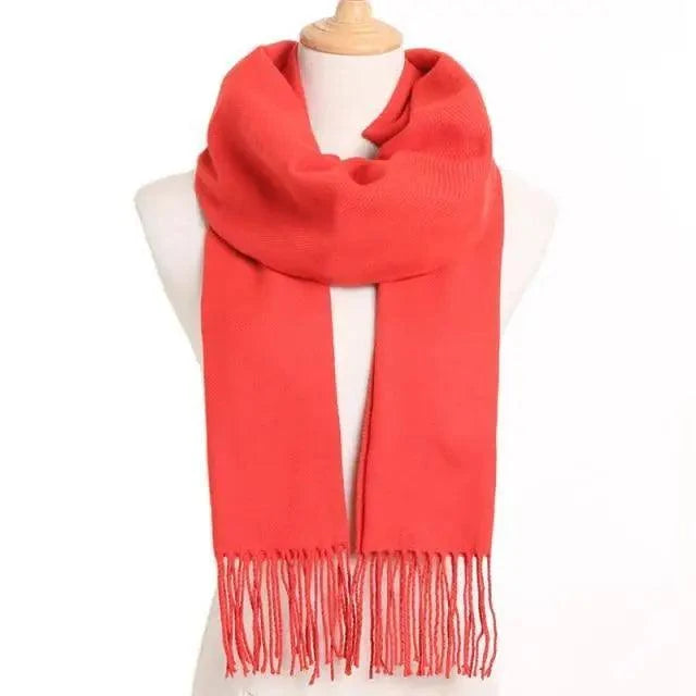 Warm Solid Scarves