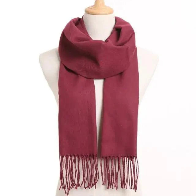 Warm Solid Scarves