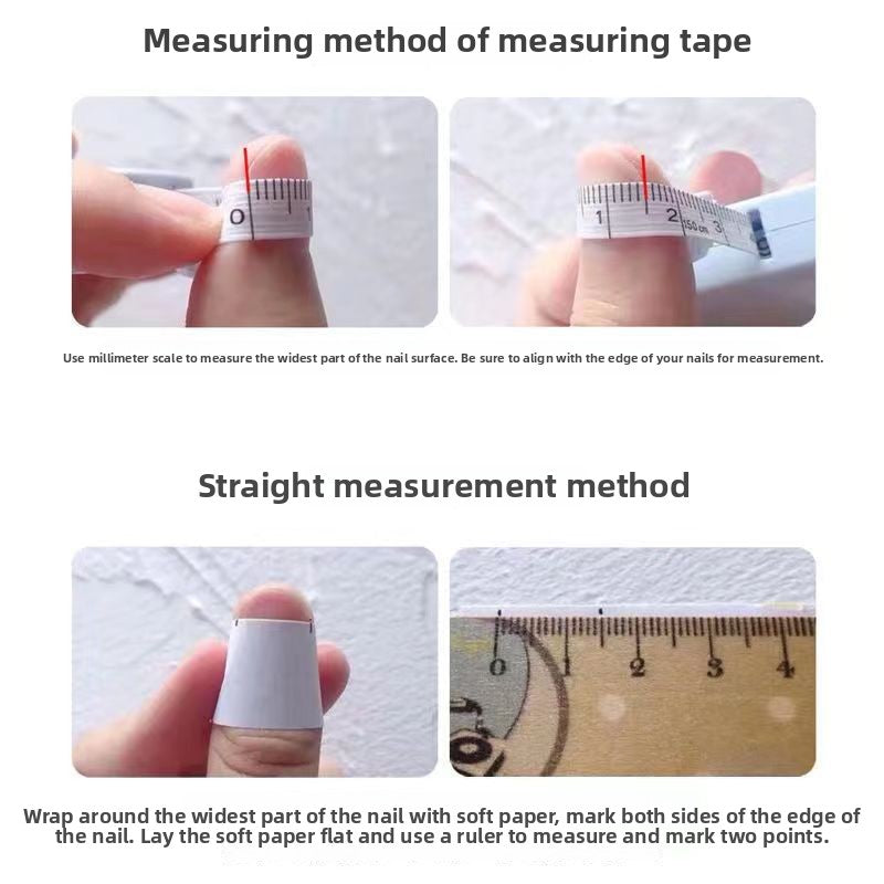 0943- Handmade press on nails fake nails removable