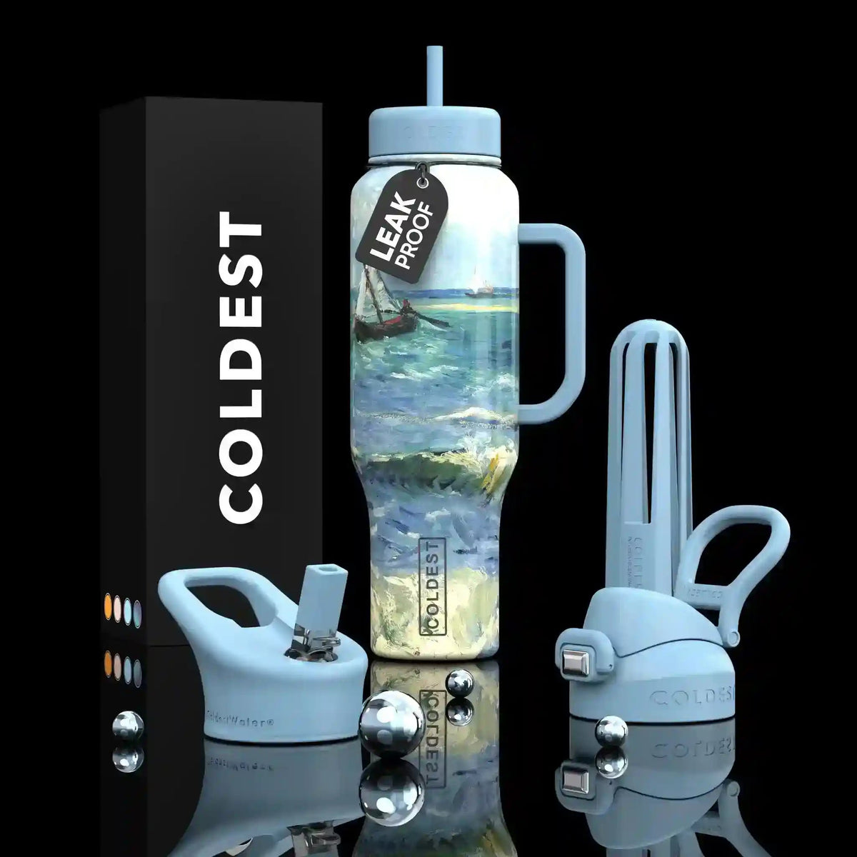 COLDEST 46oz Limitless Ultra v8 Water Bottle