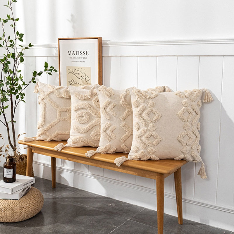 Boho Decorative Pillow Case
