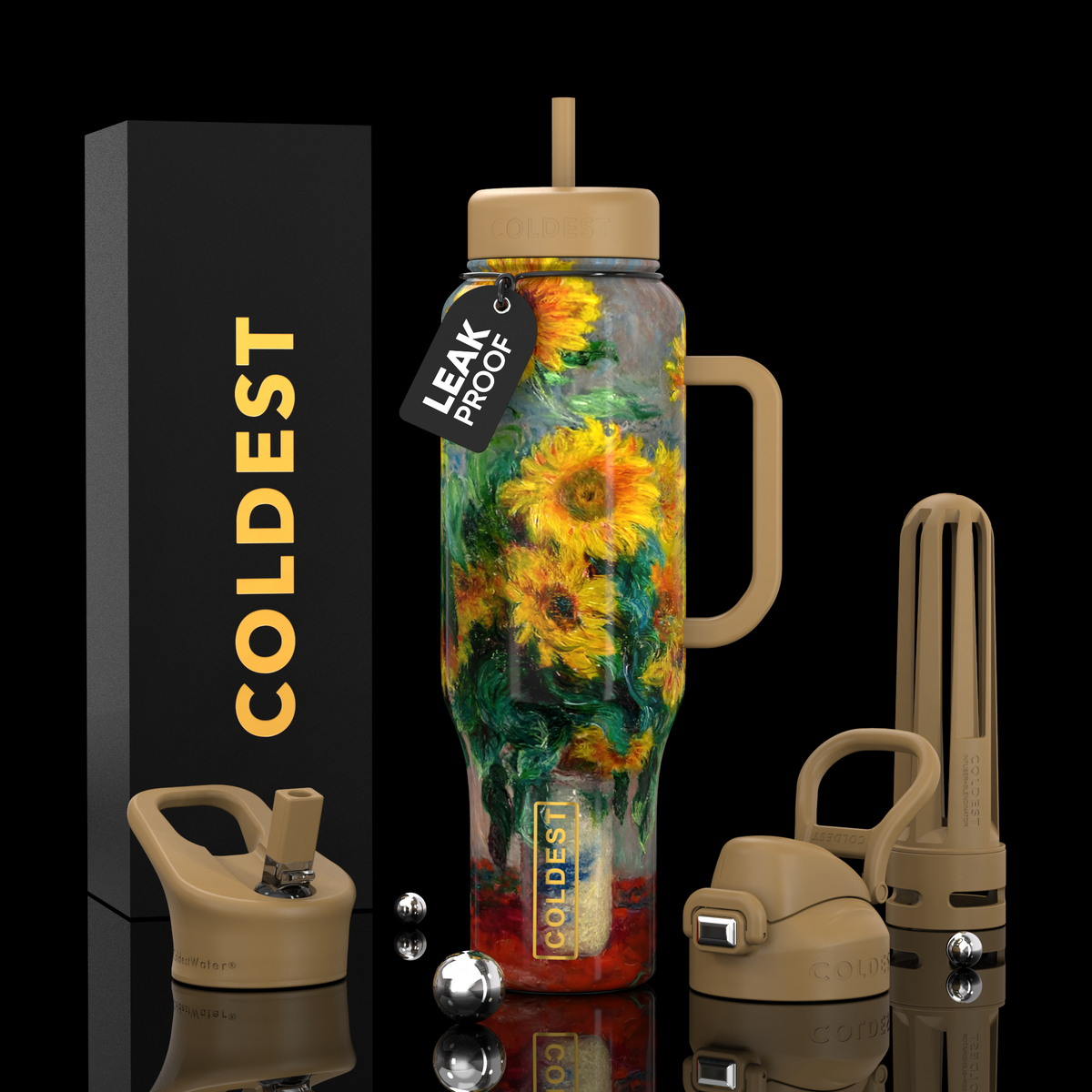 COLDEST 46oz Limitless Ultra v8 Water Bottle