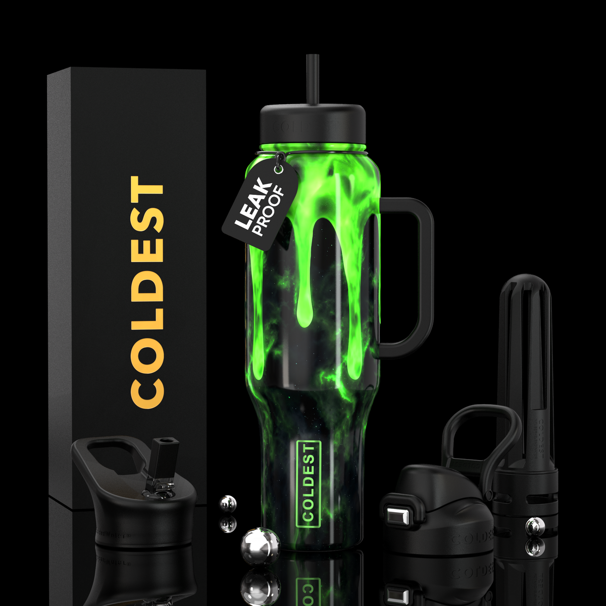 COLDEST 46oz Limitless Ultra v8 Water Bottle
