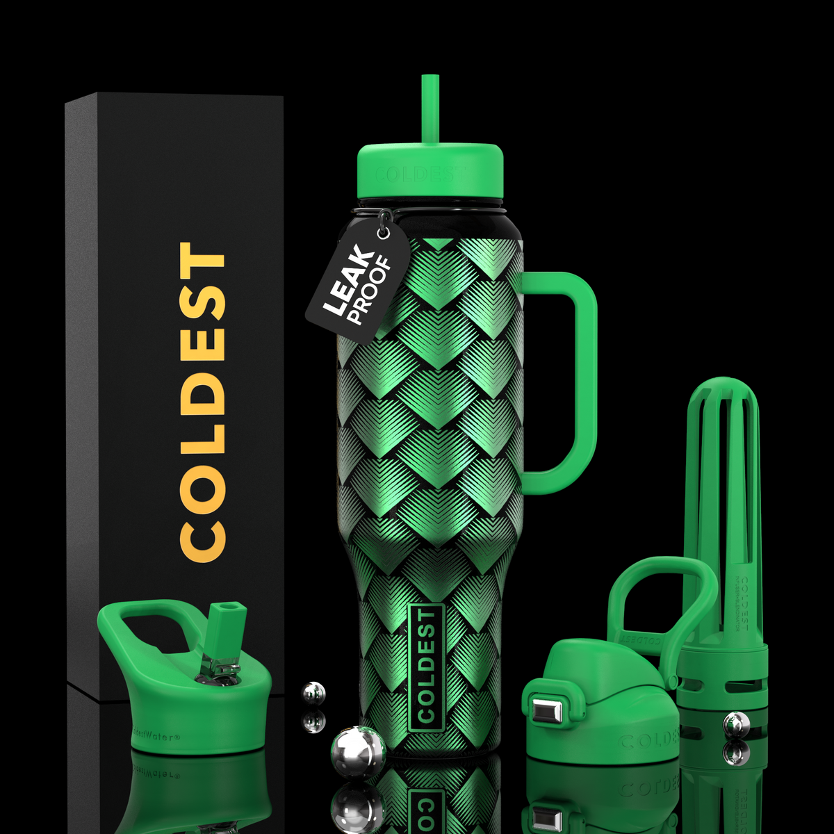 COLDEST 46oz Limitless Ultra v8 Water Bottle