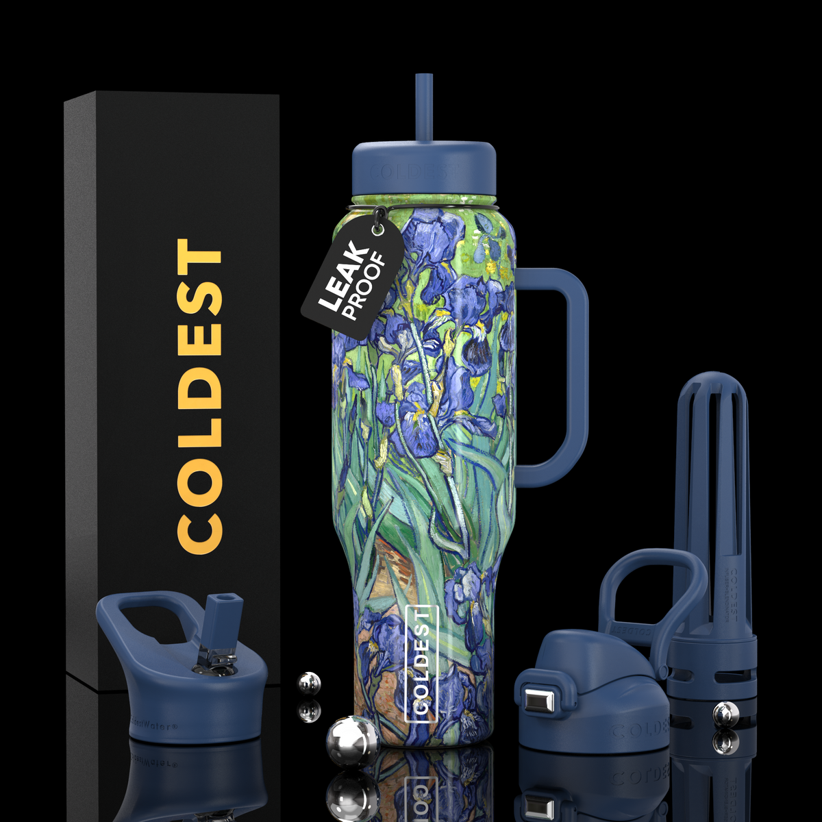 COLDEST 46oz Limitless Ultra v8 Water Bottle