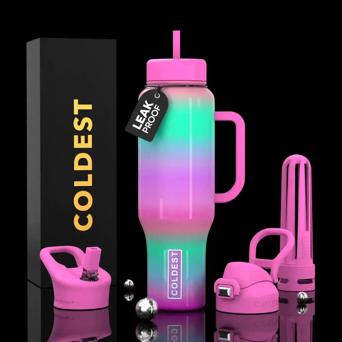 COLDEST 46oz Limitless Ultra v8 Water Bottle