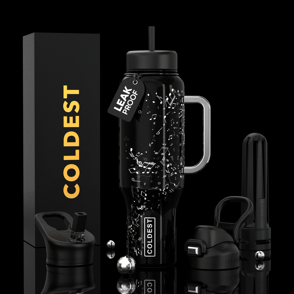 COLDEST 46oz Limitless Ultra v8 Water Bottle