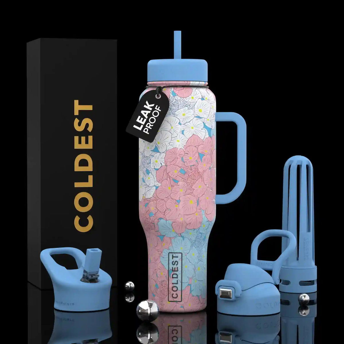COLDEST 46oz Limitless Ultra v8 Water Bottle