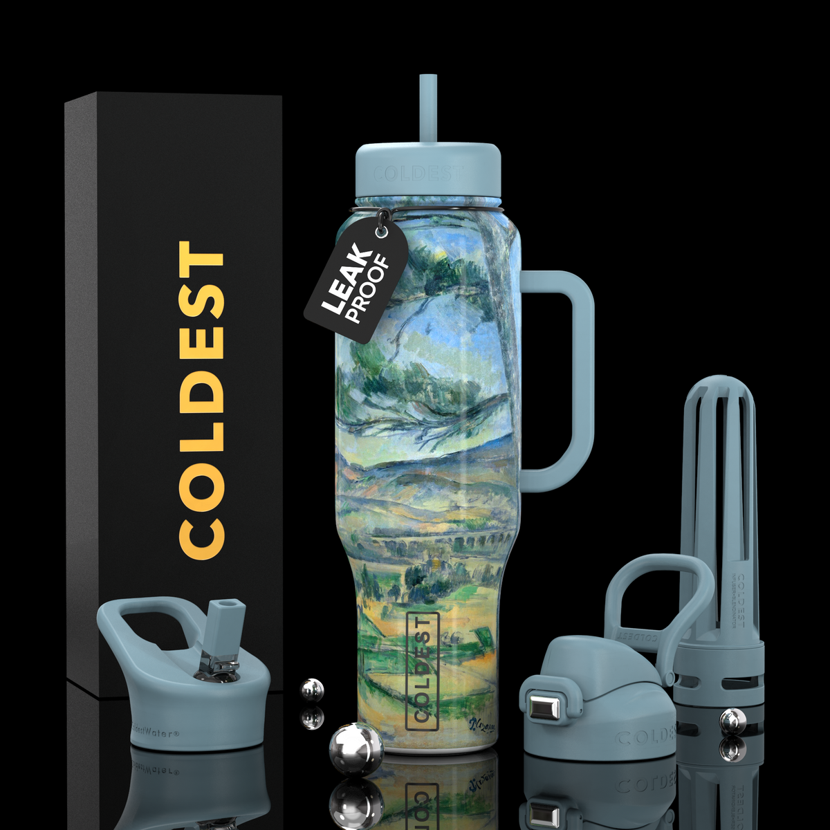 COLDEST 46oz Limitless Ultra v8 Water Bottle