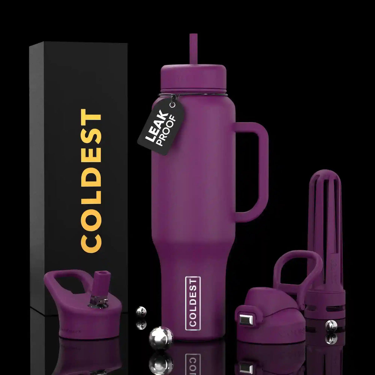 COLDEST 46oz Limitless Ultra v8 Water Bottle