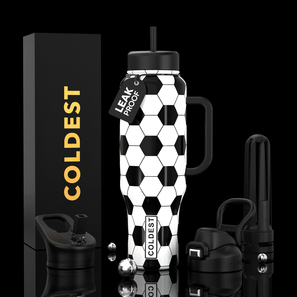 COLDEST 46oz Limitless Ultra v8 Water Bottle