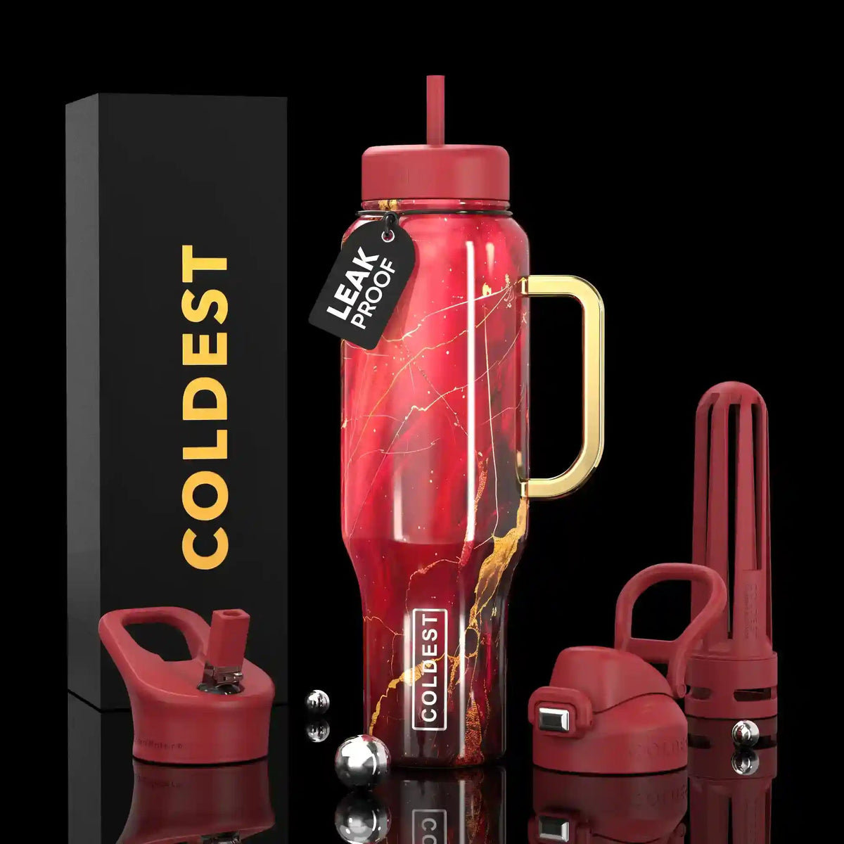 COLDEST 46oz Limitless Ultra v8 Water Bottle