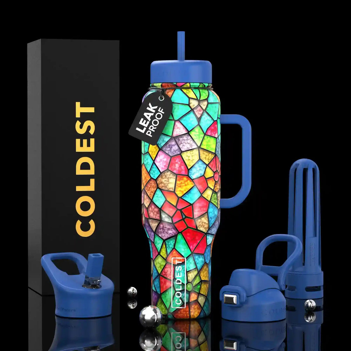 COLDEST 46oz Limitless Ultra v8 Water Bottle