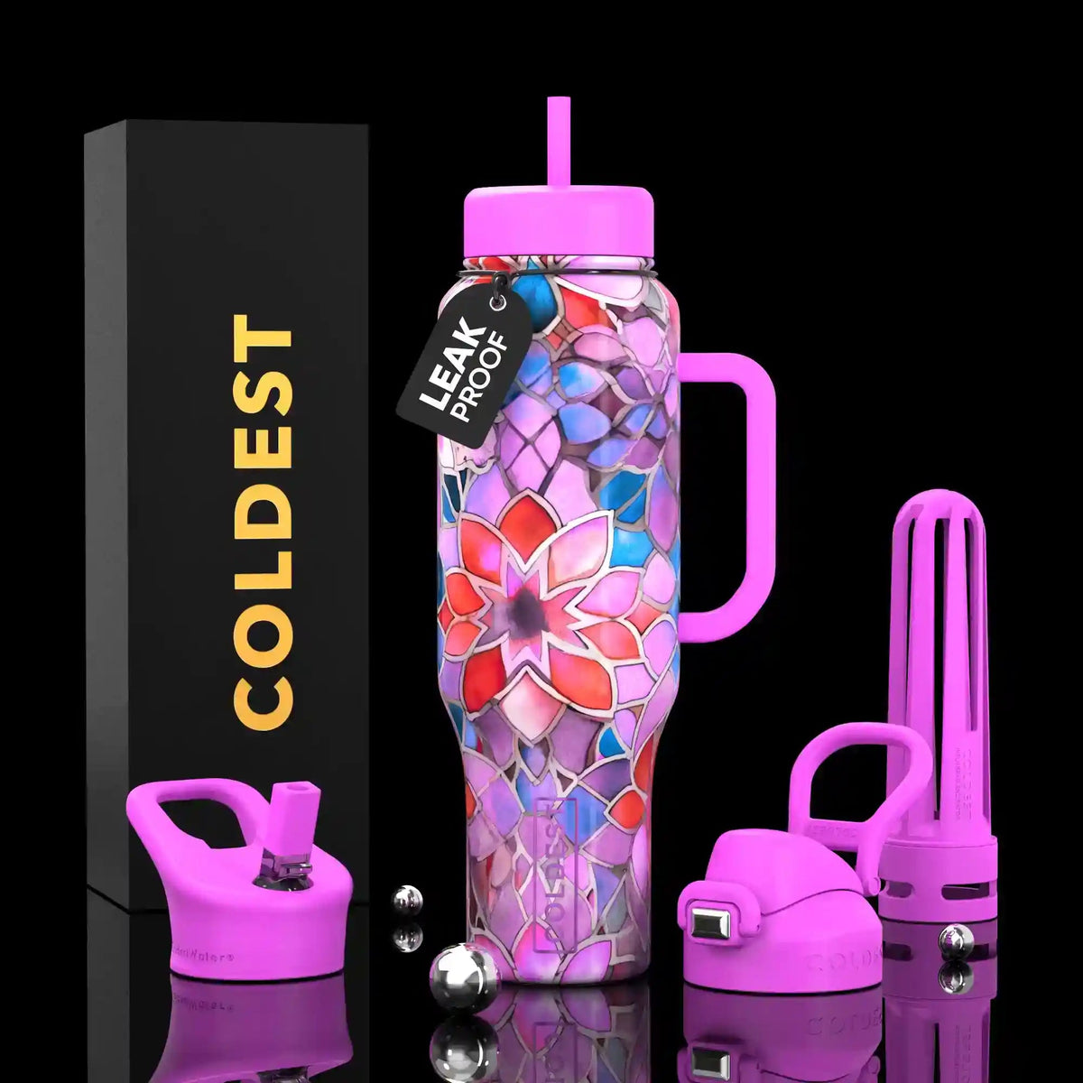 COLDEST 46oz Limitless Ultra v8 Water Bottle