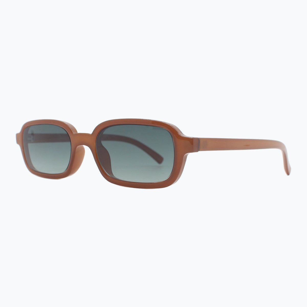 Velvet Hour Retro Rectangle Sunglasses