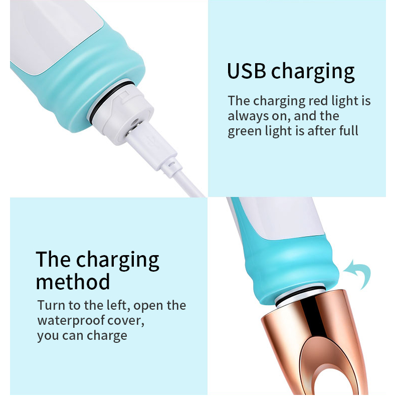 Rechargeable Rotating Bath Brush Body Scrubber