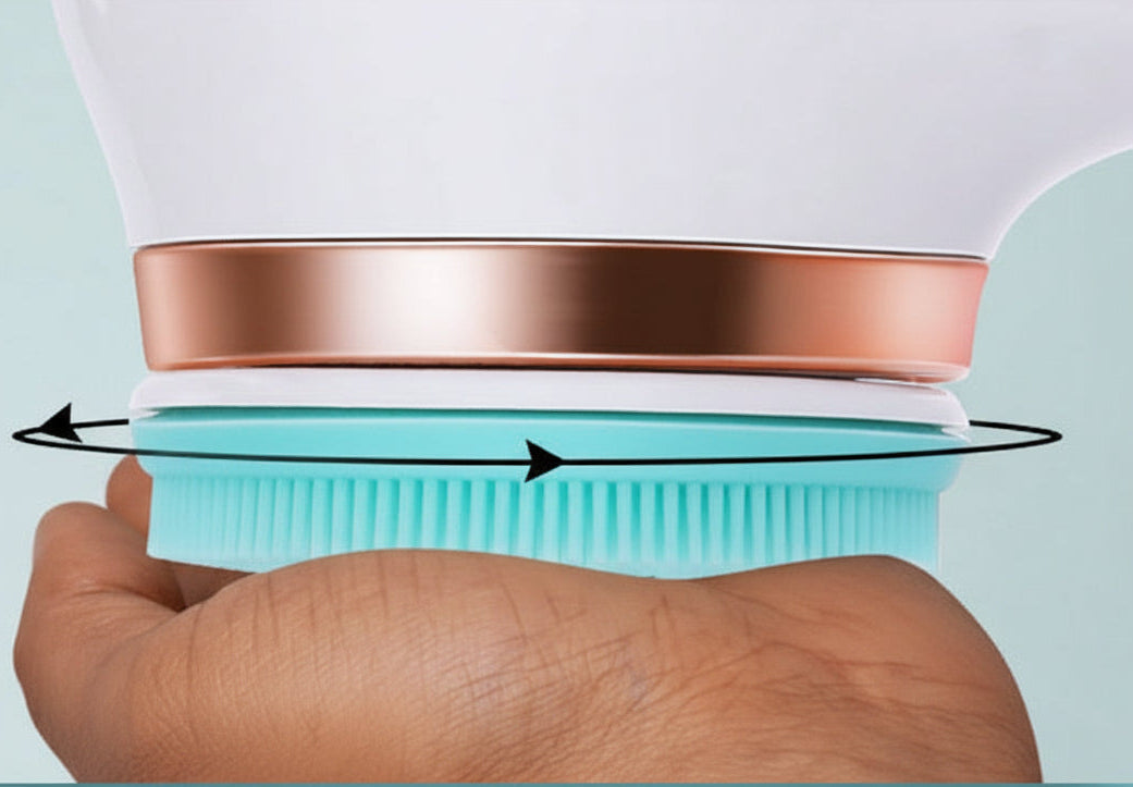 Rechargeable Rotating Bath Brush Body Scrubber