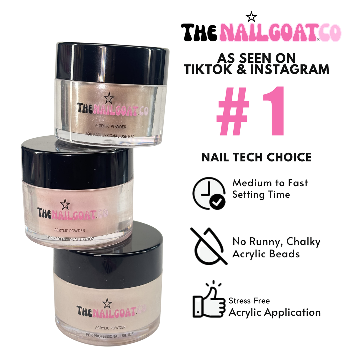 15-Piece Cover Acrylic Powder Collection for Nail Professionals