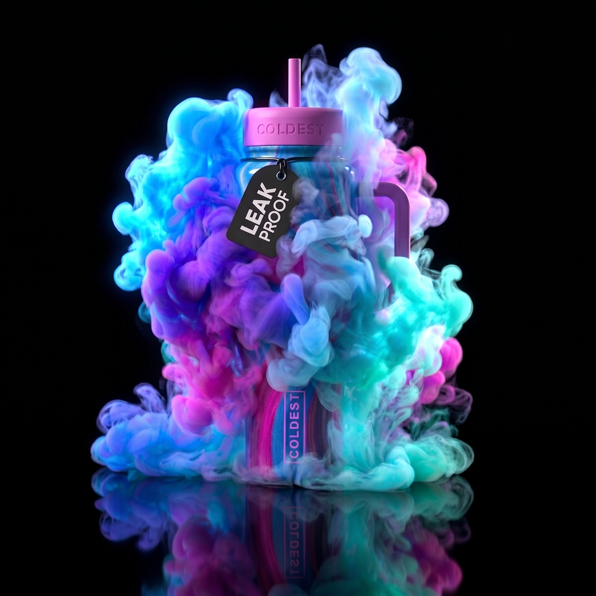 COLDEST 46oz Limitless Ultra v8 Water Bottle