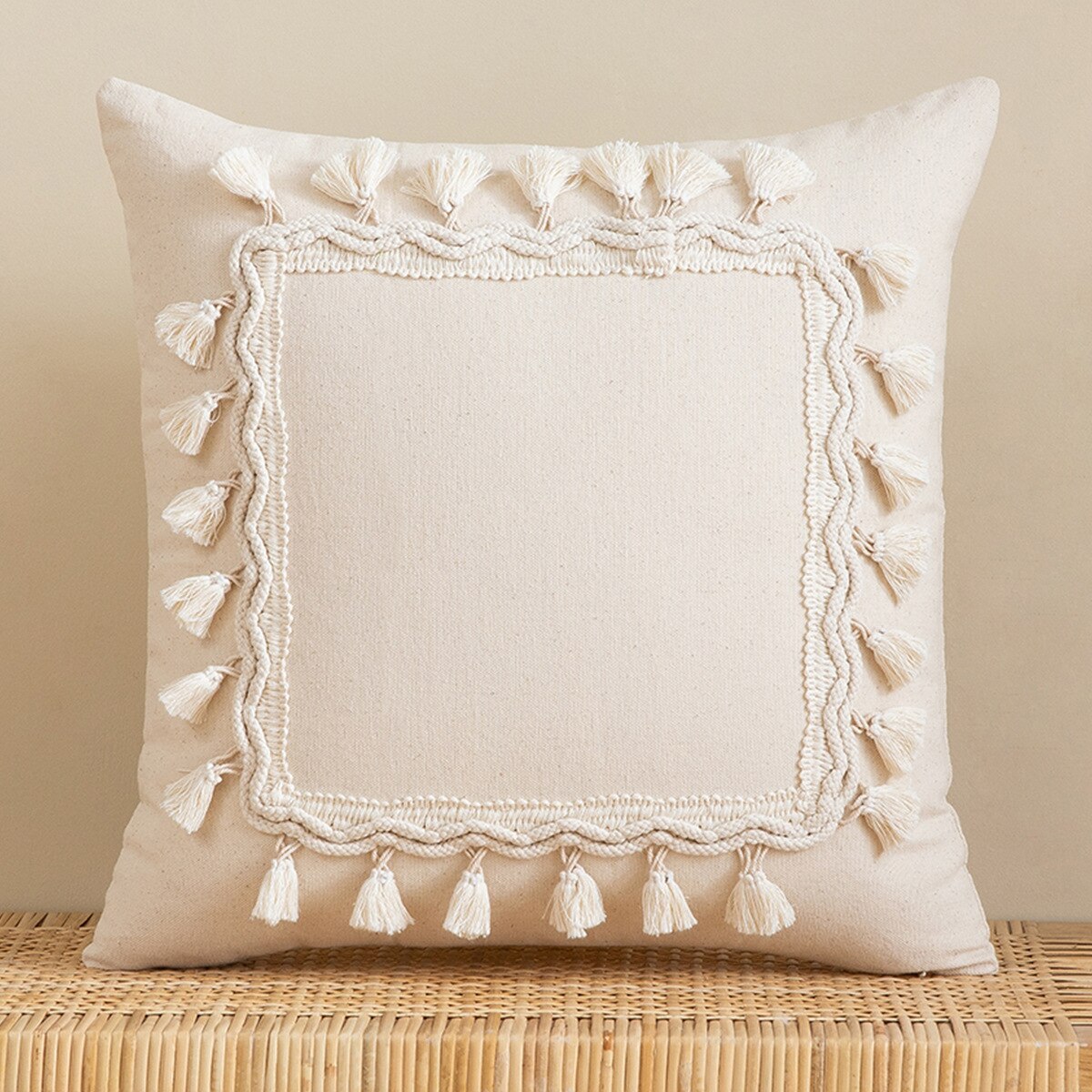 Boho Decorative Pillow Case