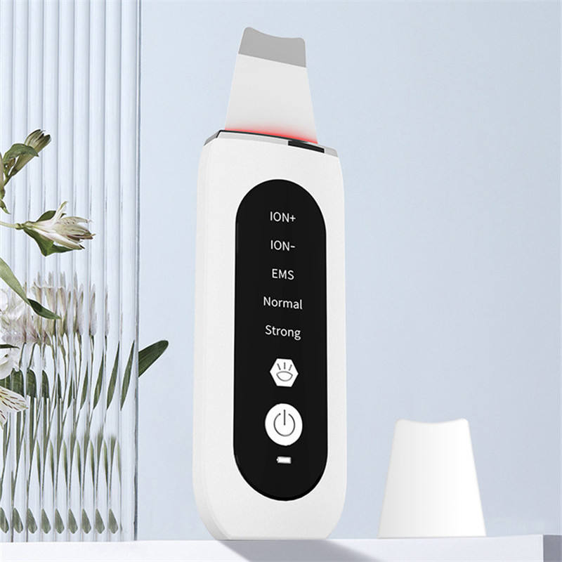 Ultrasonic Face Skin Scrubber Spatula