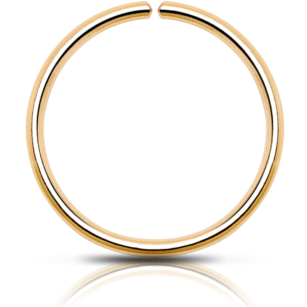 14k Yellow Gold Filled Nose Hoop Ring