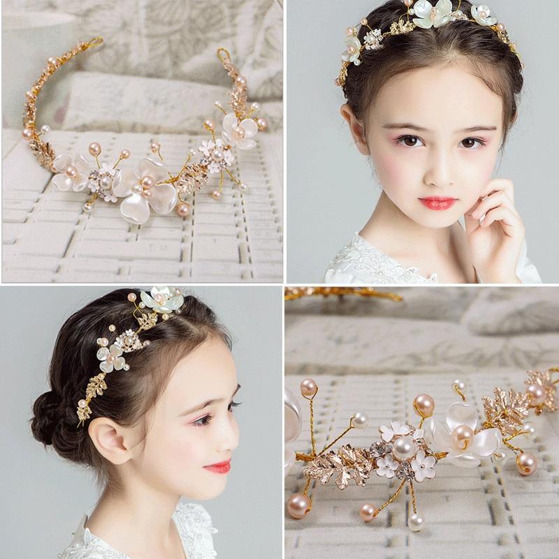 Handmade Floral-Pearl Bridal Hair band