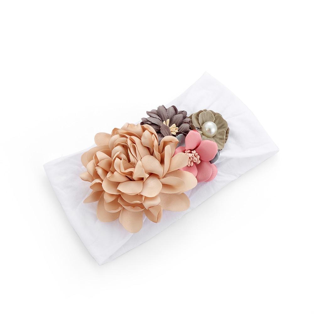 Elastic Floral Hairband Wrap