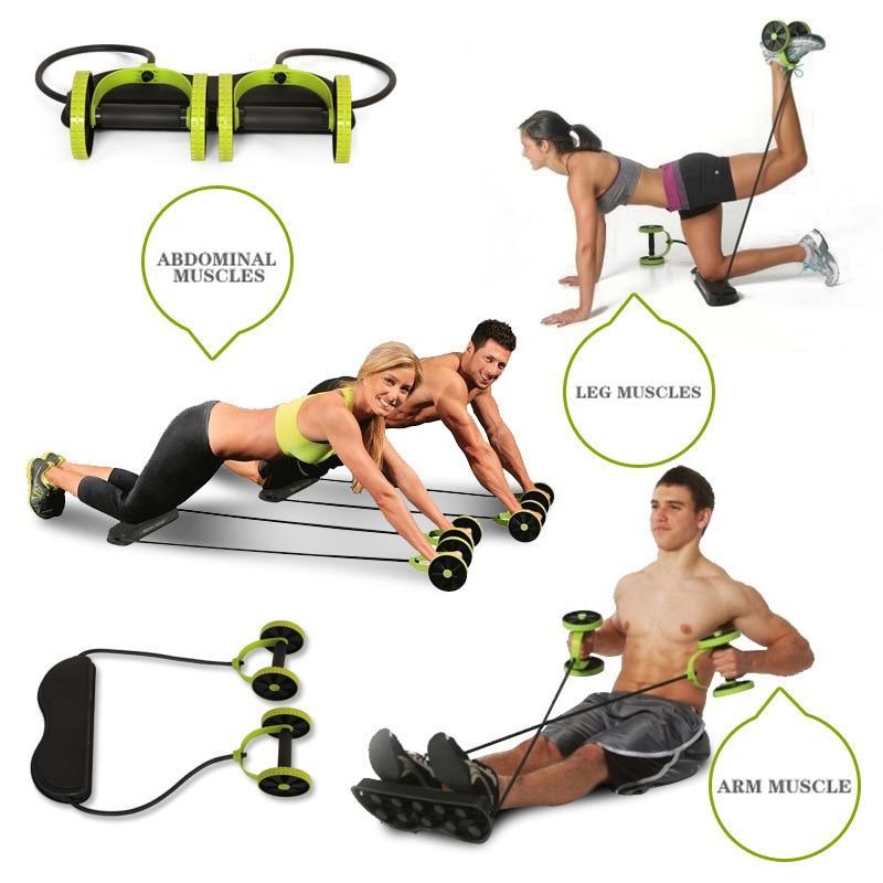 Sport Roller Wheel Abdominal Muscle Trainer