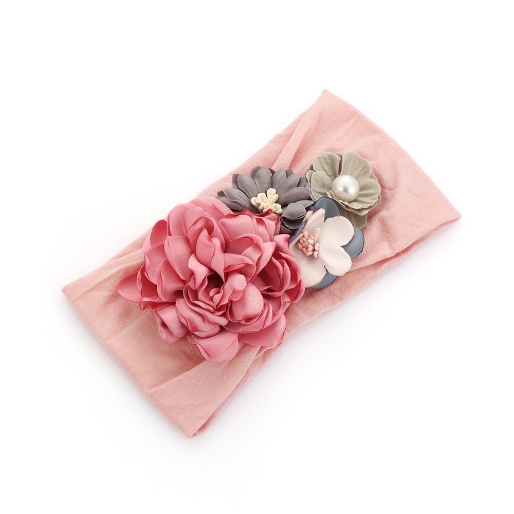 Elastic Floral Hairband Wrap
