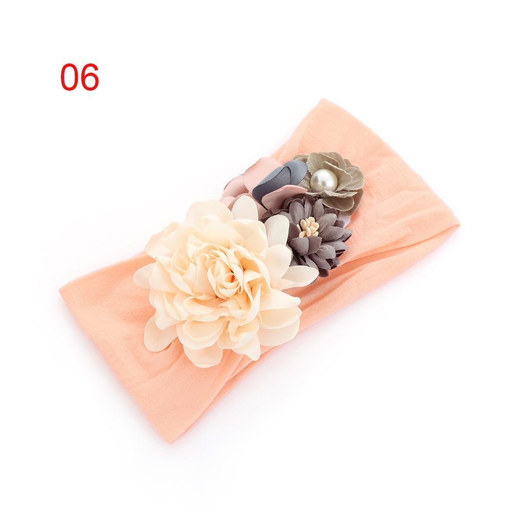 Elastic Floral Hairband Wrap