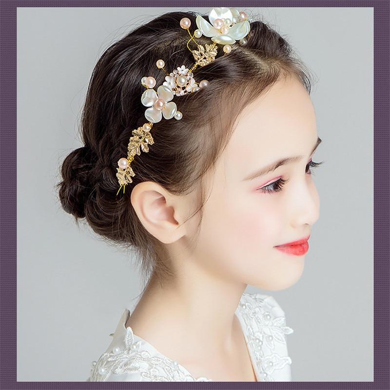 Handmade Floral-Pearl Bridal Hair band