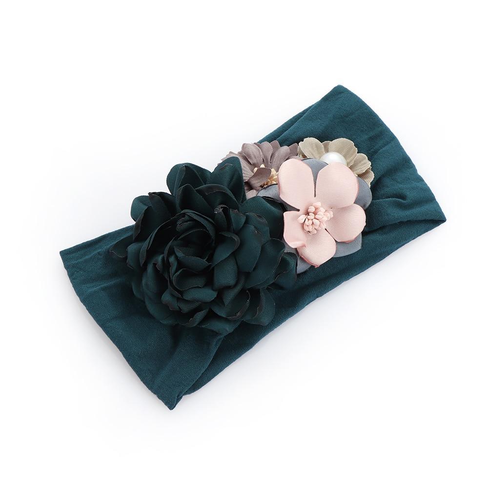 Elastic Floral Hairband Wrap