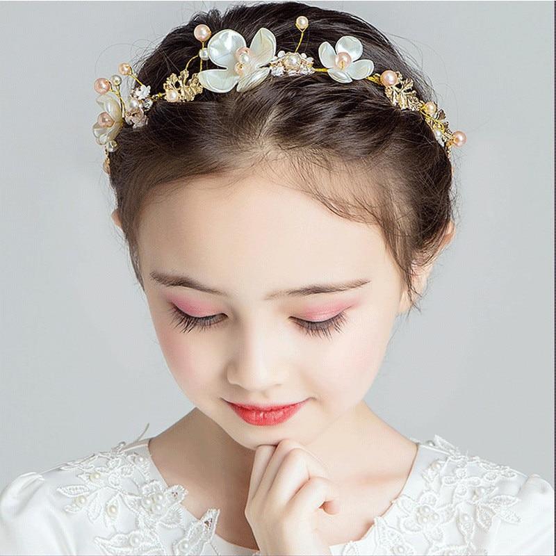Handmade Floral-Pearl Bridal Hair band