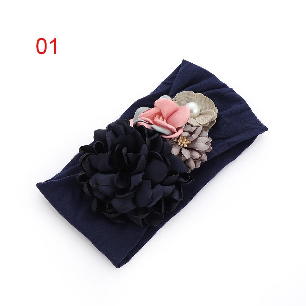Elastic Floral Hairband Wrap