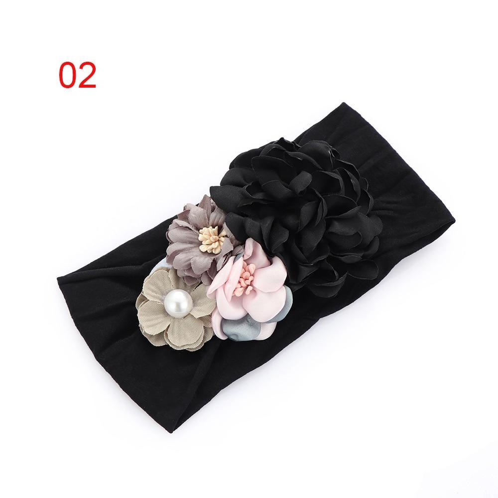 Elastic Floral Hairband Wrap