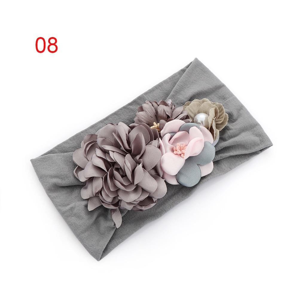 Elastic Floral Hairband Wrap